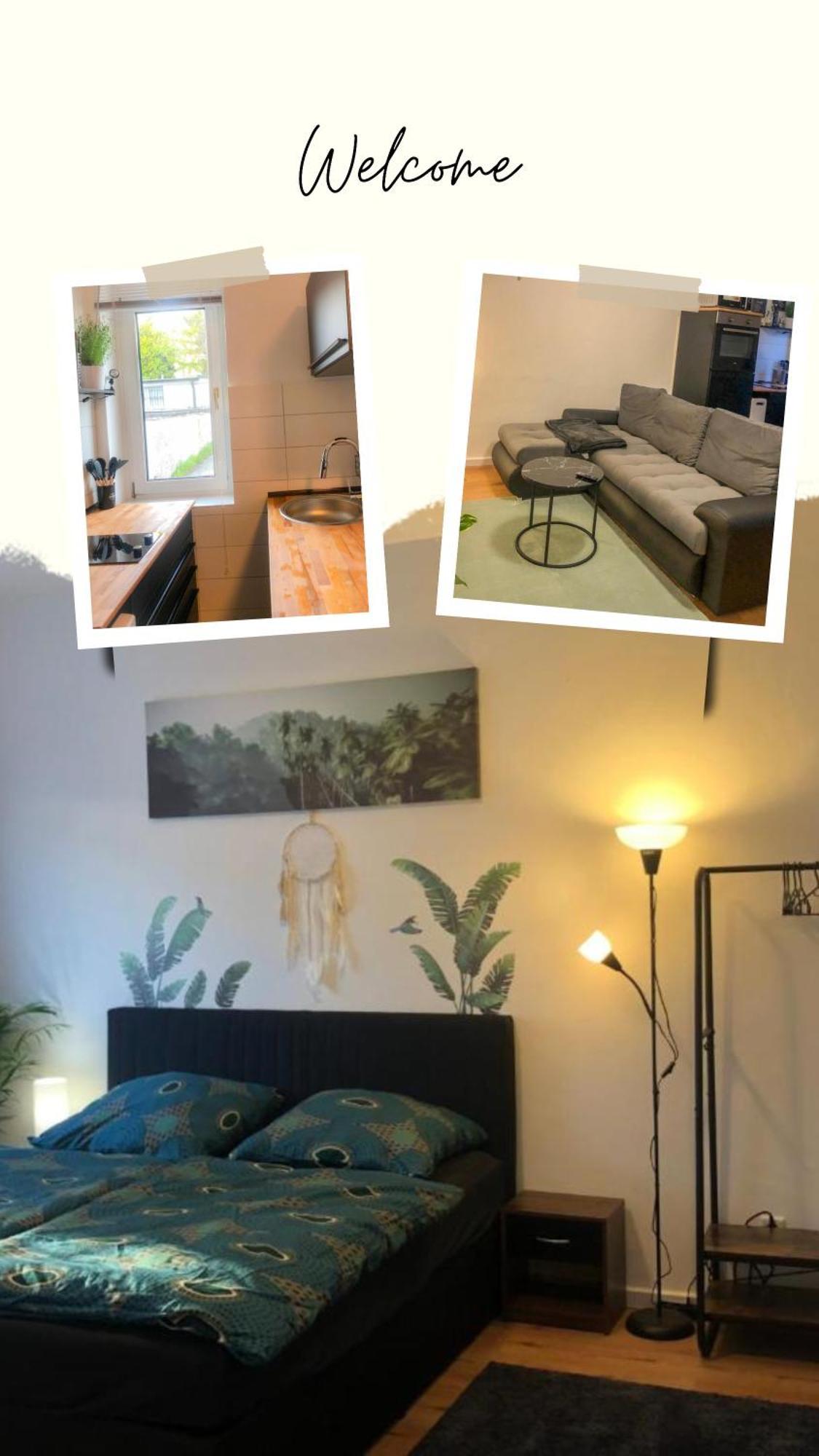 Ferienwohnung Gruene Oase Mit Balkon I Eg Duisburg Exterior foto